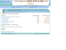 Tablet Screenshot of blogs.bankruptcyhelp.org.uk