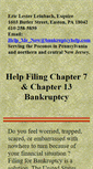 Mobile Screenshot of bankruptcyhelp.com